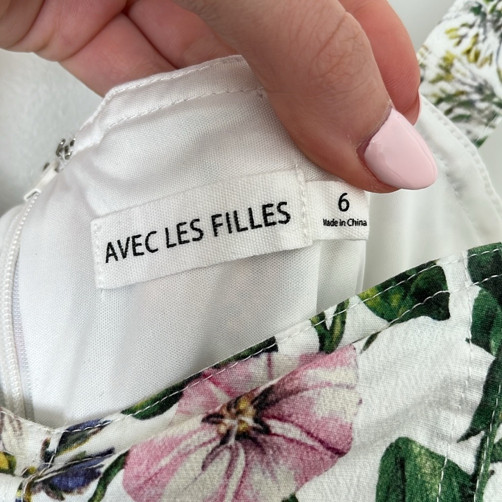 Avec Les Files Butterfly MIDI Dress - Picture 6 of 6